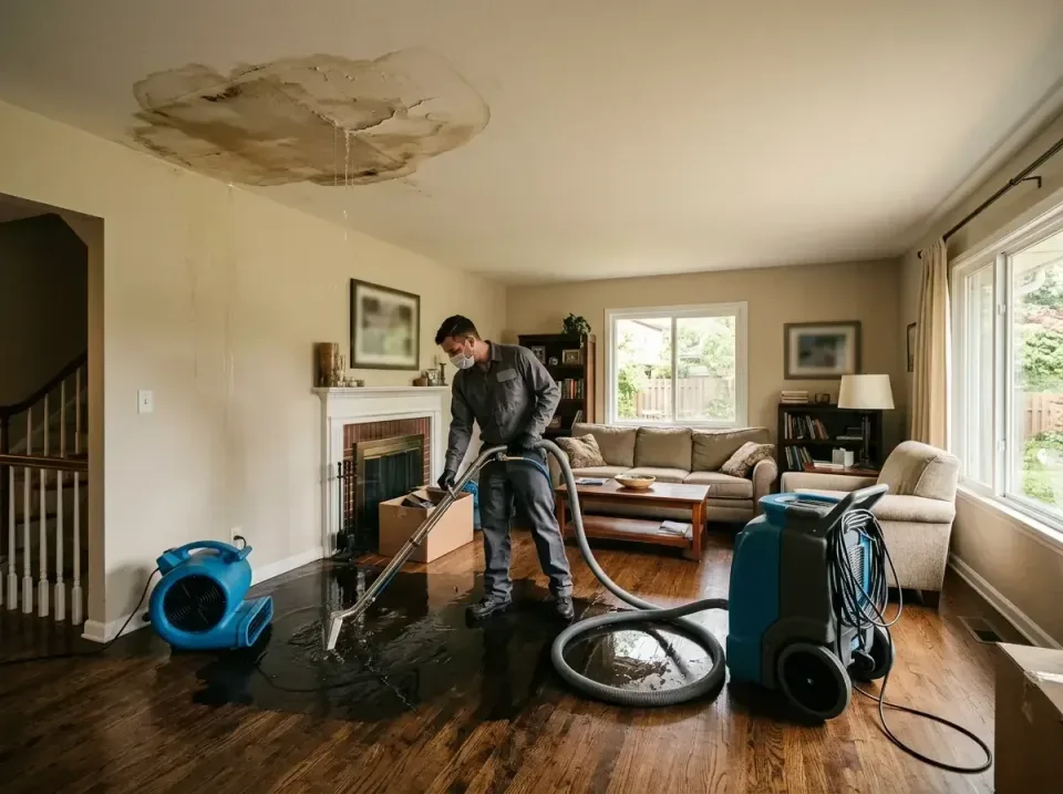 attic-pipe-burst-ceiling-drip-008 — frequently asked questions, Water Damage Restoration & Carpet Care in Charles City, IA